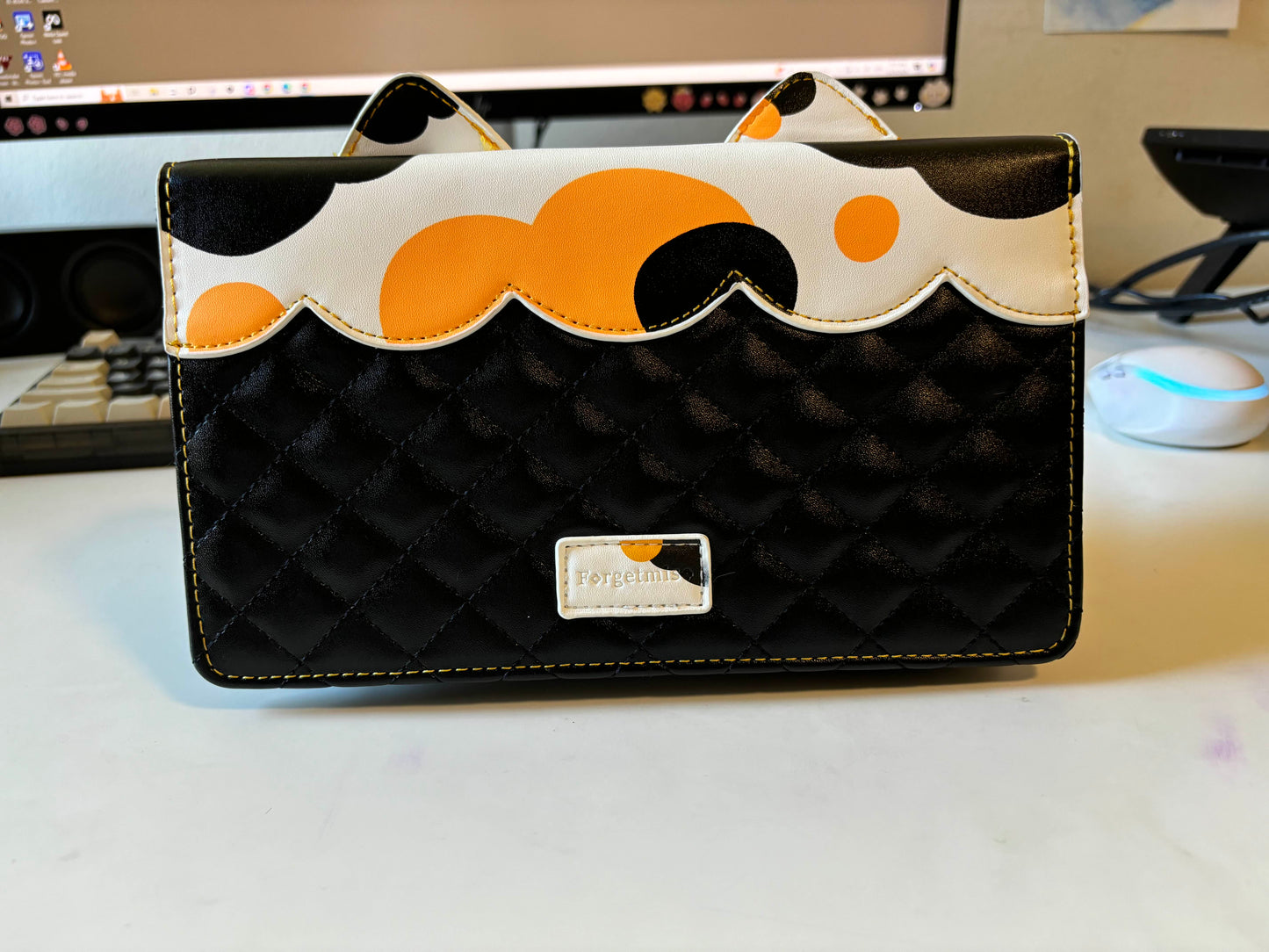 Poppy Calico Purse