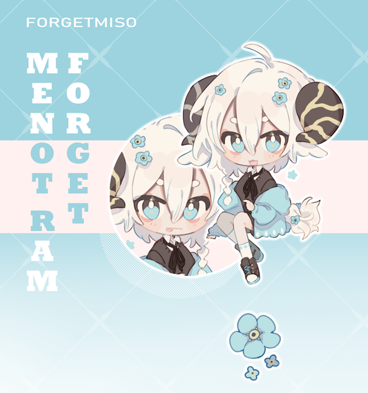 Forget-me-not Ram | Linked Charm